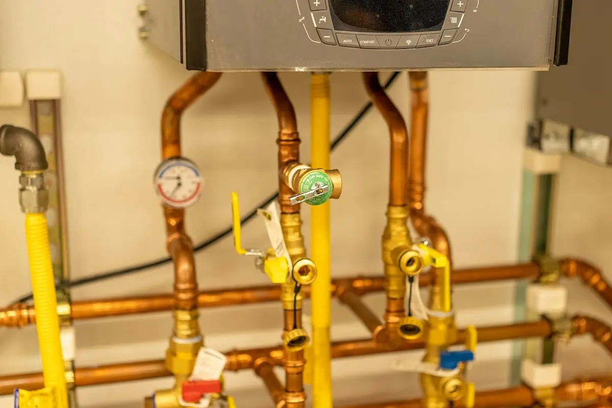 Licensed technician providing Water Heater Installation for a homeowner in Waterboro